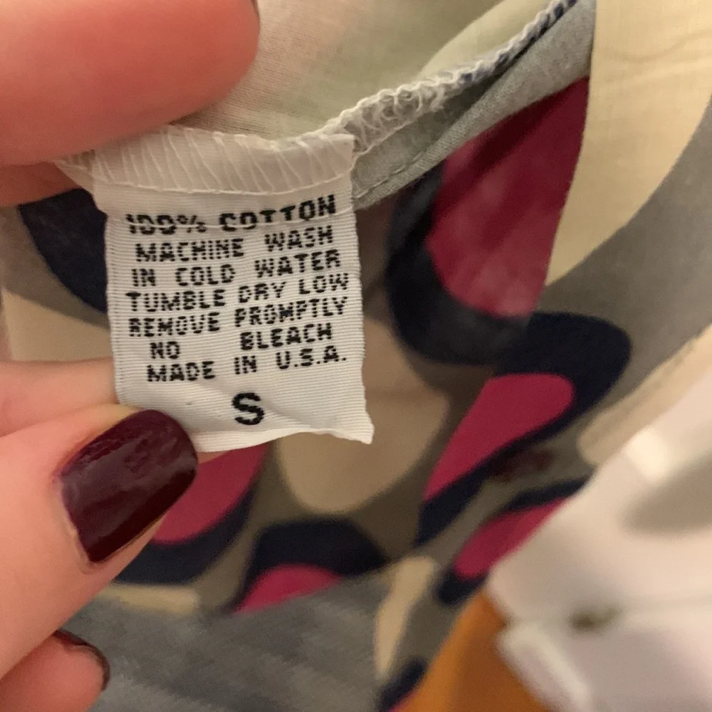 Retro pattern button down - Picture 4 of 4